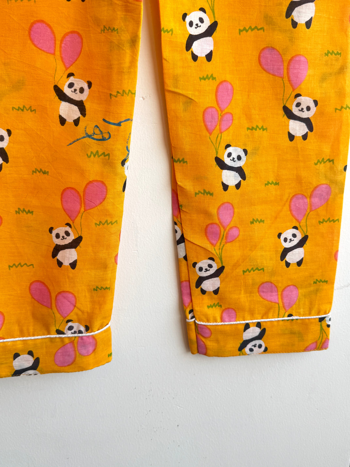Yellow Panda Kids Night Suit Set