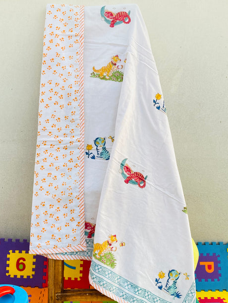 Handcrafted cotton blankets for toddlers