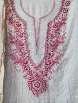 Under-the-Shade-of-Stars- Chikankari Chanderi-Mul-Unstitched-Suit-Set