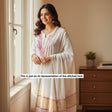 Under-the-Shade-of-Stars- Chikankari Chanderi-Mul-Unstitched-Suit-Set