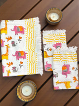 adorable-animal-theme-kids-jacquard-towel-set