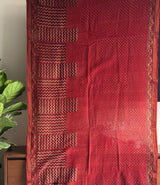 ajrakh-artisan-handblock-chanderi-cotton-saree