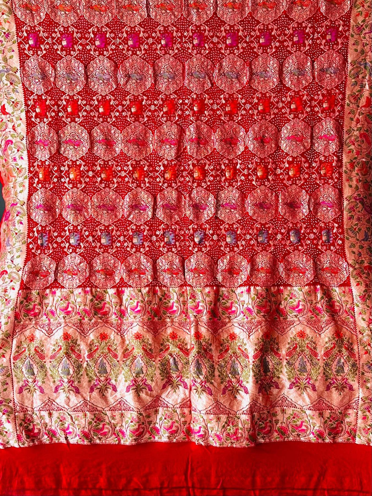 animal_theme_meenakari_red_bandhani_dupatta