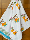animals-giraffe-theme-kids-soft-cotton-towel-front-view