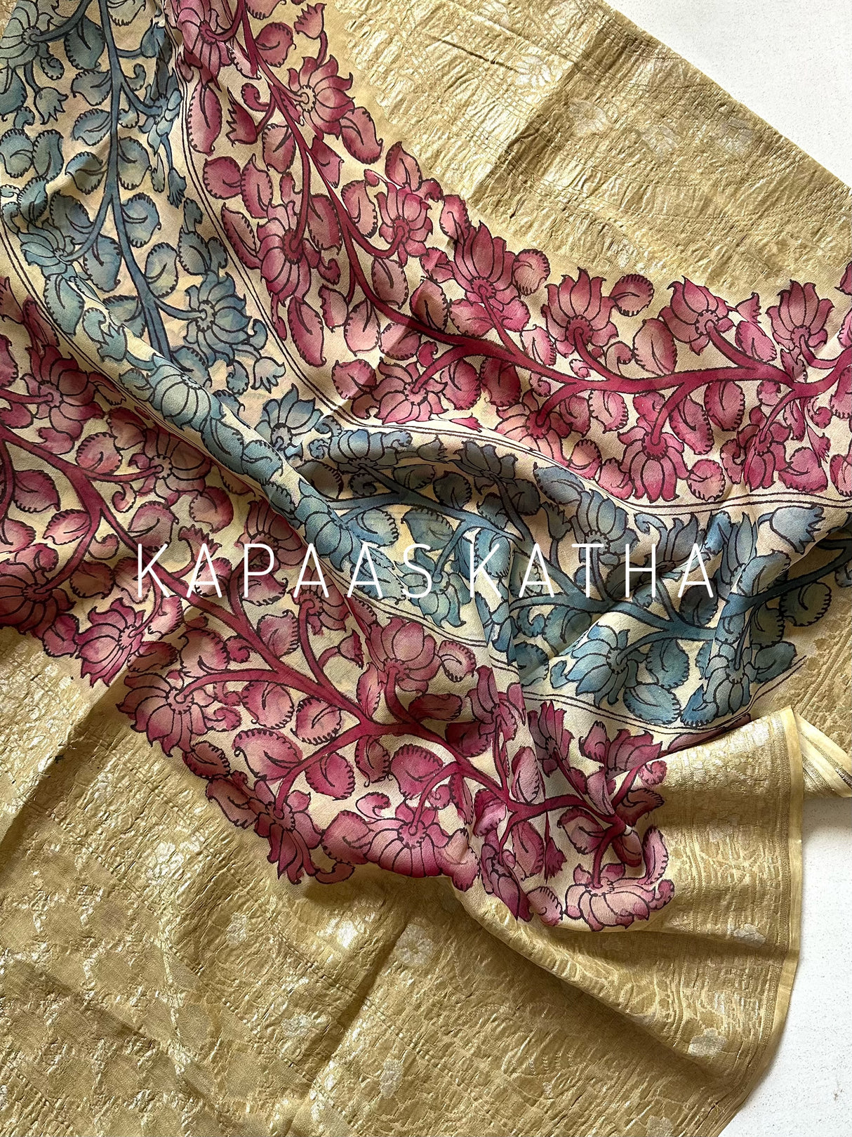 artisan-bagh-e-noor-banarasi-georgette-kalamkari-dupatta