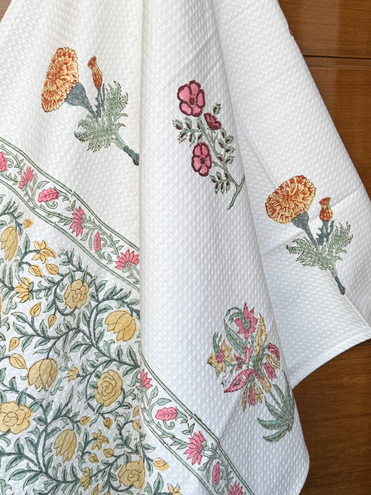 artisan-block-printed-cotton-towel-with-floral-detailing