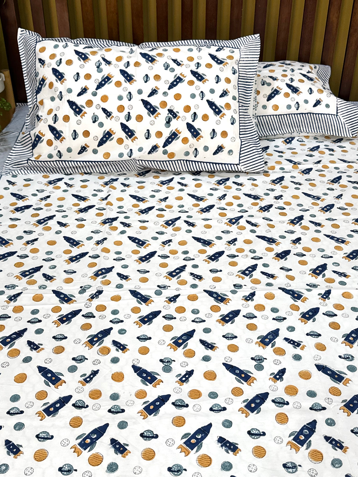 artisan-blue-space-theme-handblock-printed-kids-bedsheet