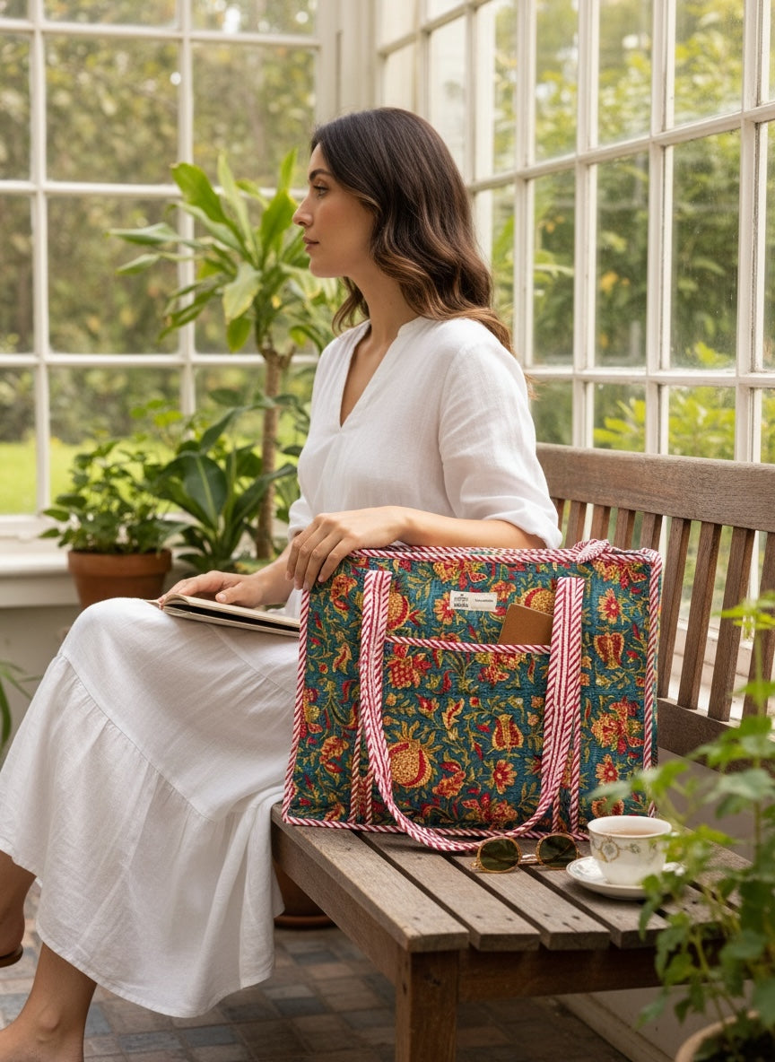 artisan-classic-floral-handcrafted-cotton-carryall-bag