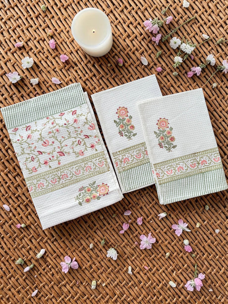 artisan-dewy-fresh-handblock-printed-waffle-weave-cotton-towel