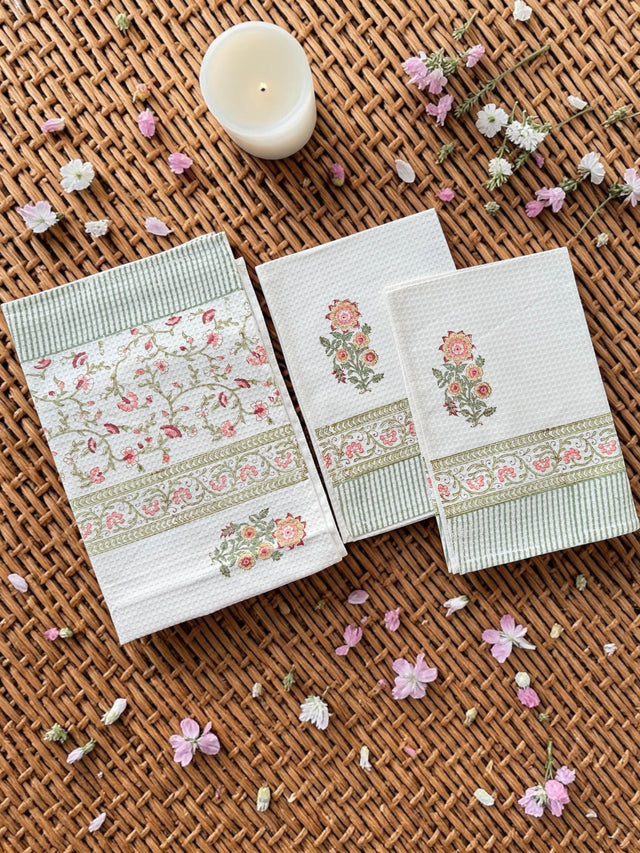 artisan-dewy-fresh-handblock-printed-waffle-weave-cotton-towel