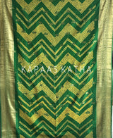 artisan-kanjivaram-bandhani-silk-saree