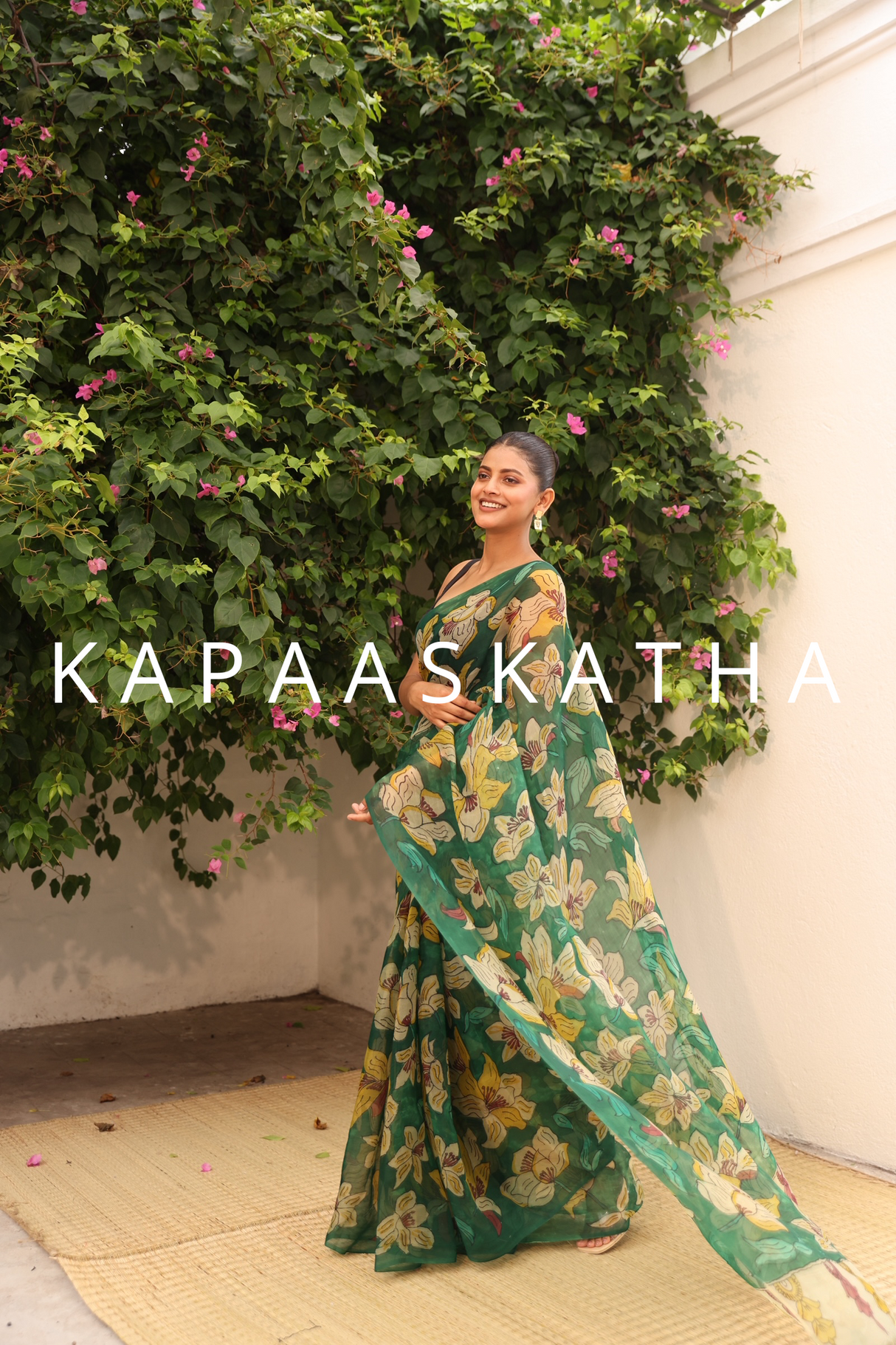 artisan-pure-kalamkari-organza-saree