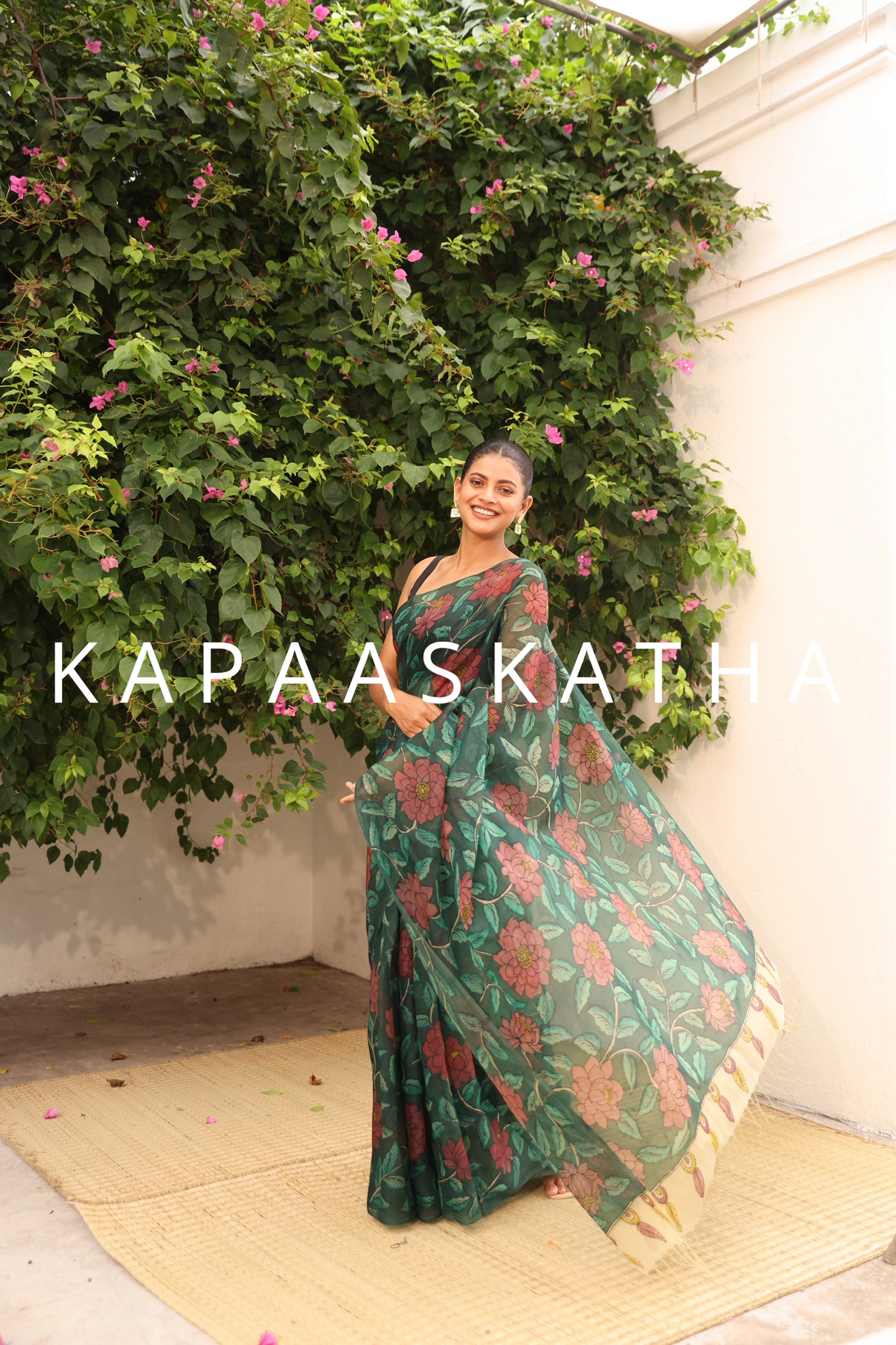 artisan-pure-kalamkari-organza-saree