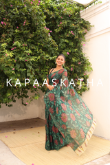 artisan-pure-kalamkari-organza-saree