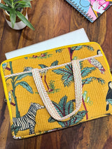 artisan-safari-print-quilted-laptop-sleeve-with-zip-closure