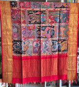 artisan-silk-memoir-kalamkari-kanjeevaram-silk-dupatta