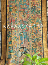 artisan-vasant-luxe-pure-kalamkari-kanjeevaram-silk-saree