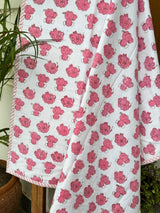 eco friendly simba lion safari dohar for kids reversible lightweight summer use baby gifting handmade in india