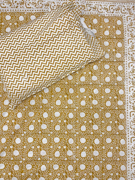 artisanal-buti-garden-handblock-cotton-bedsheet