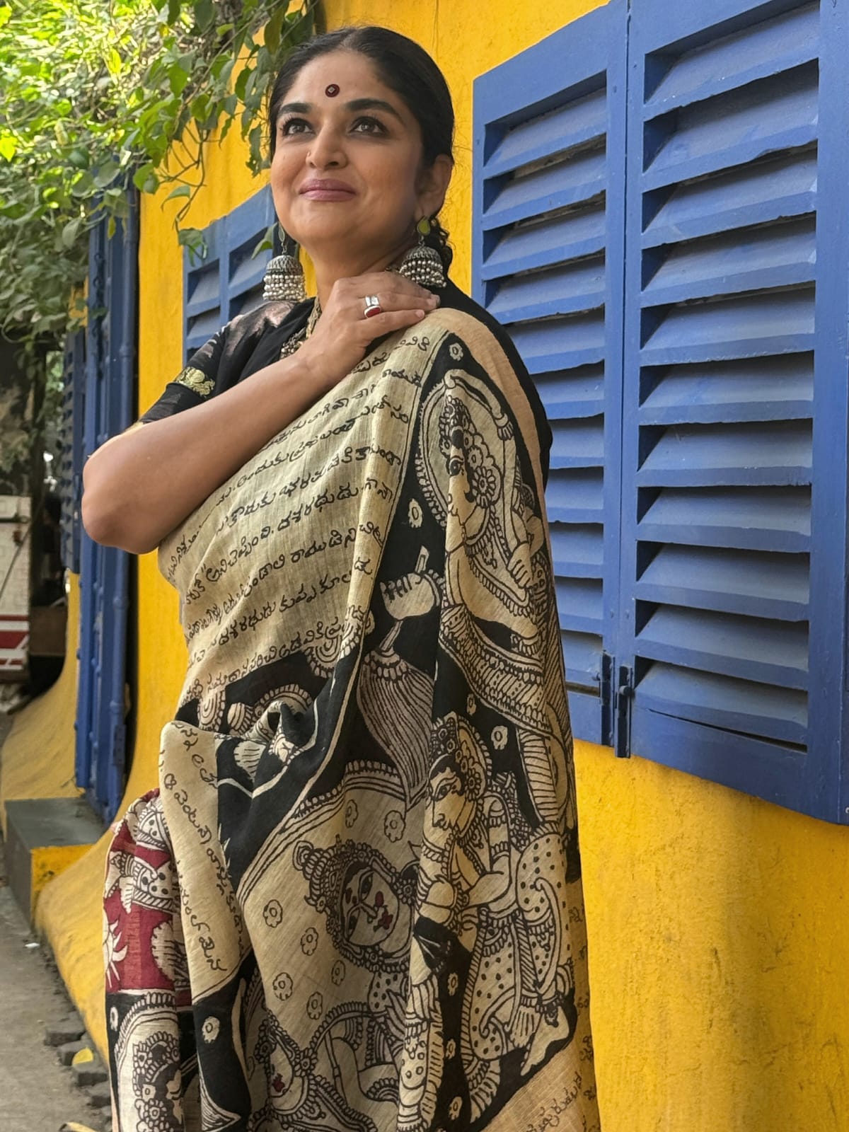 ayodhya-chronicles-handloom-matka-silk-ramayan-art-kalamkari