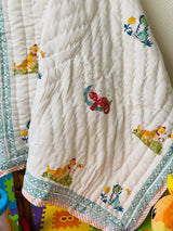 cotton tiger print quilts for toddlers ideal for boys and girls birthday gift hampers