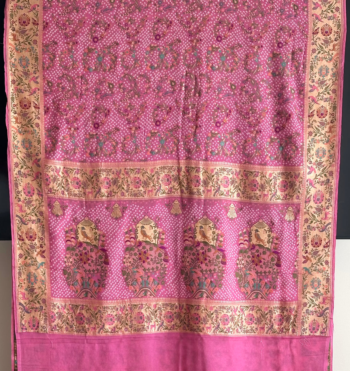 banarasi-georgette-bandhani-saree