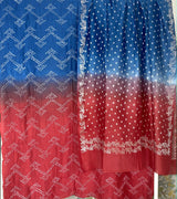 bandhani-ensemble-unstitched-bandhani-suit-set