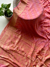 bandhani-georgette-saree-with-all-over-tie-dye-pattern