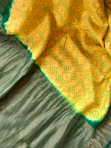 bandhani-georgette-saree-with-wave-inspired-motif