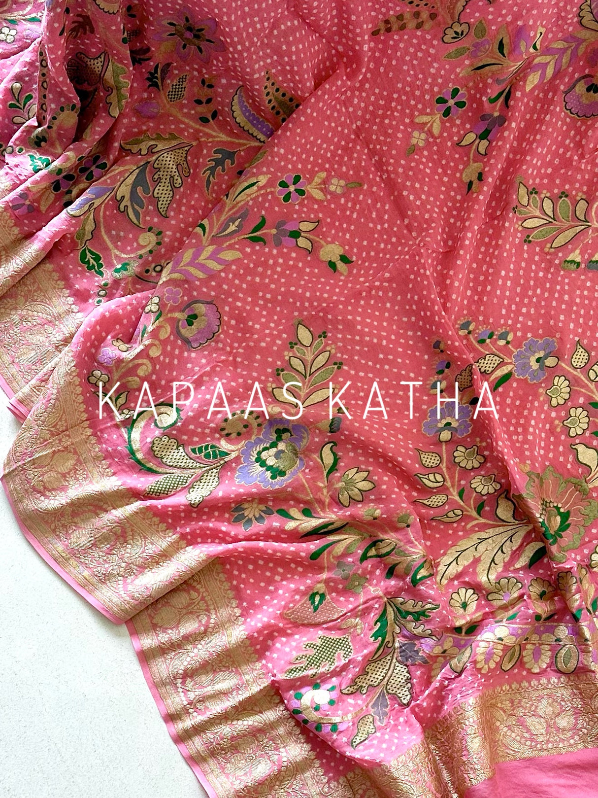 bandhani-pure-banarasi-georgette-saree