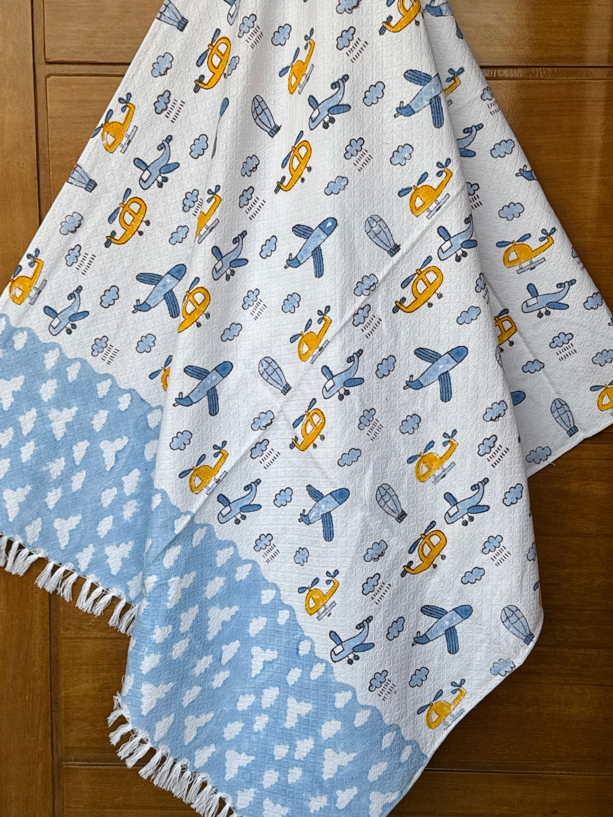 bath-sky-explorer-blockprint-kids-cotton-jacquard-towel-set