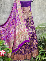 beautiful-and-vibrant-banarsi-georgette-bandhani-lehenga