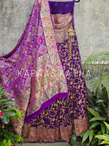 beautiful-and-vibrant-banarsi-georgette-bandhani-lehenga