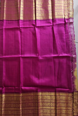 Dashavtaram Theme Pure Kanjivaram Silk Kalamkari Saree