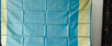 Turquoise Blue Kanjivaram Silk Bandhani Saree