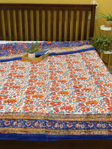 blue-mixed-color-double-cotton-quilt-side-view