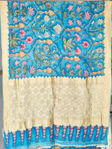 blue-mughlai-banarsee-kalamkari-saree