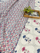 blue-pink-flower-double-cotton-quilt-front-view