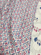 blue-pink-flower-double-cotton-quilt-overall-view