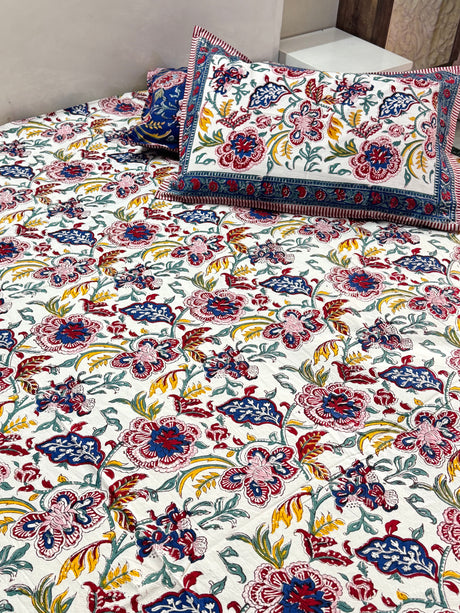 botanical-muse-blockprint-soft-cotton-bedsheet