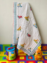 eco friendly azo free tiger quilt for kids ideal for return favors in baby showers in UK