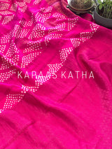 bridal-bandhani-kanjivaram-silk-saree
