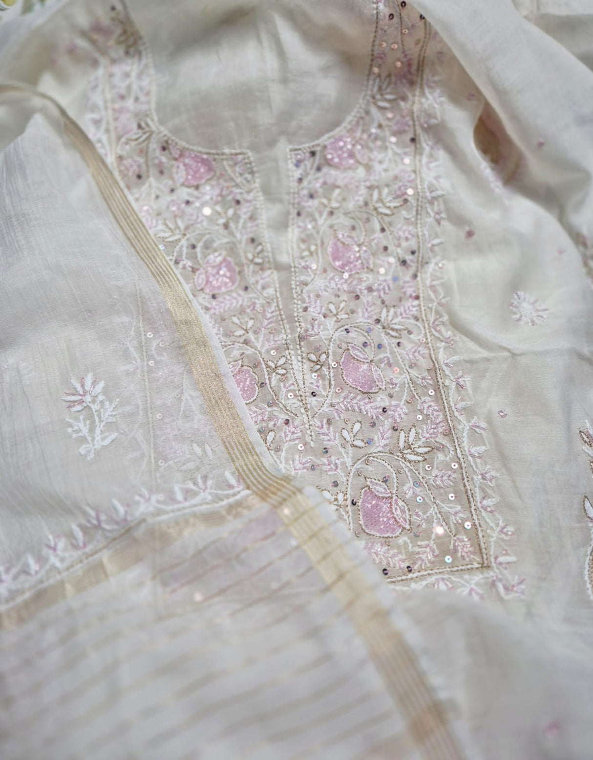 chandni-chikankari-chanderi-mul-unstitched-suit-set