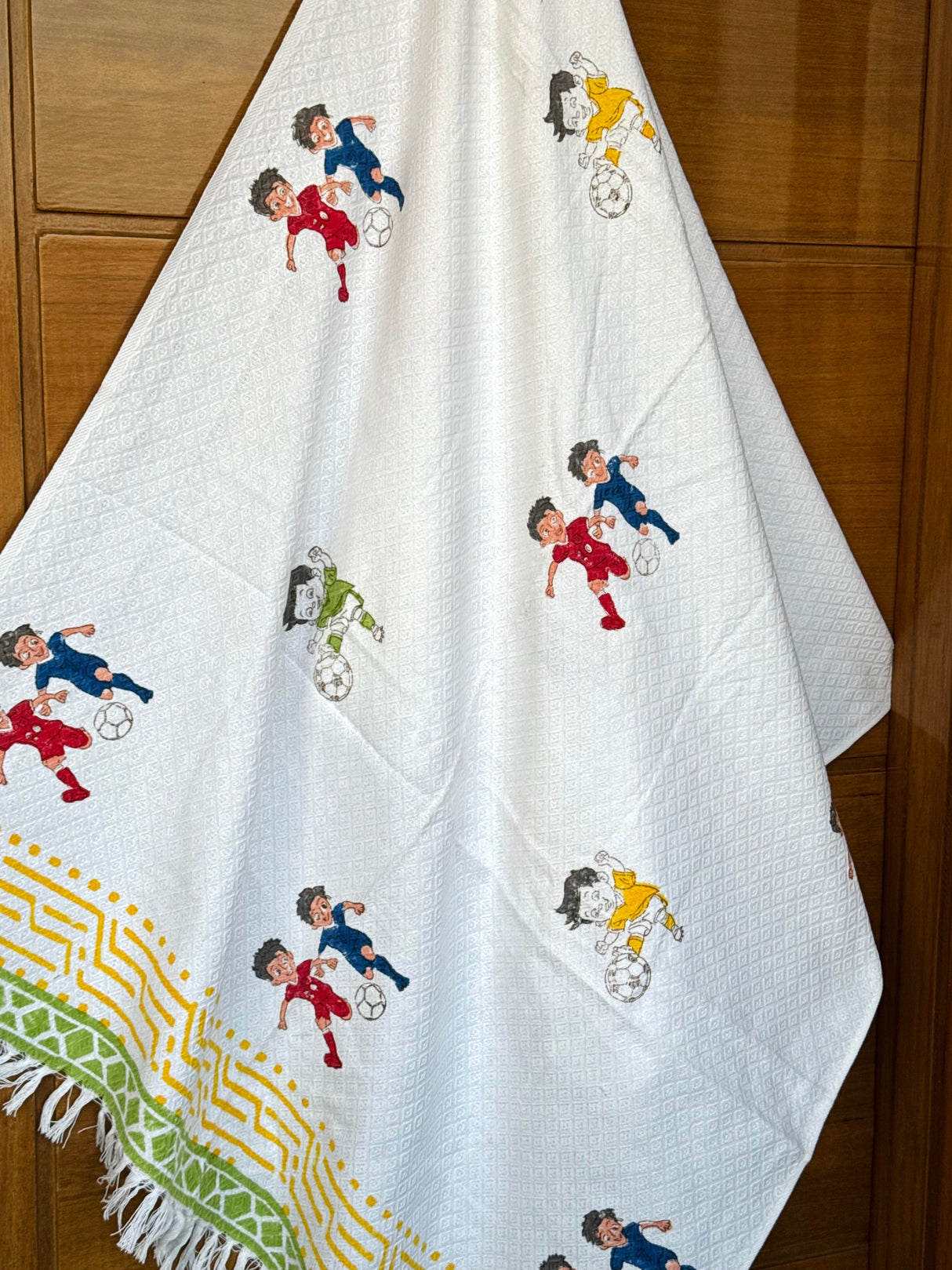 cheerful-football-kids-towel