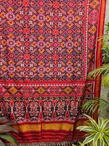 classic-maroon-red-single-ikat-silk-saree