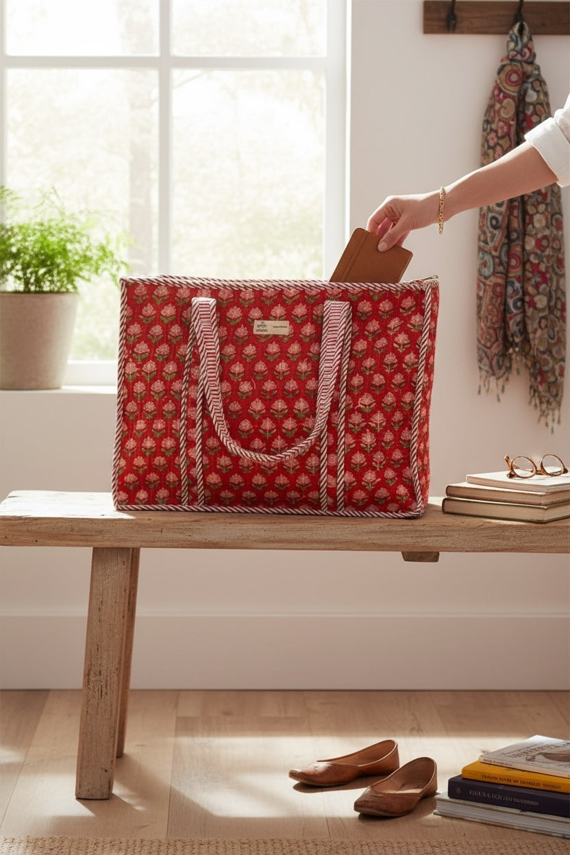 cotton-carryall-red-floral-handcrafted-tote-bag