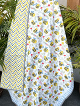 cotton-cute-bee-theme-handblock-printed-blanket