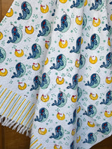 cotton-jacquard-towel-with-sea-creatures