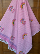 cotton-jacquard-weave-kids-towel-rainbow-unicorn