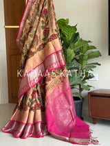 cotton-silk-kalamkari-saree-style